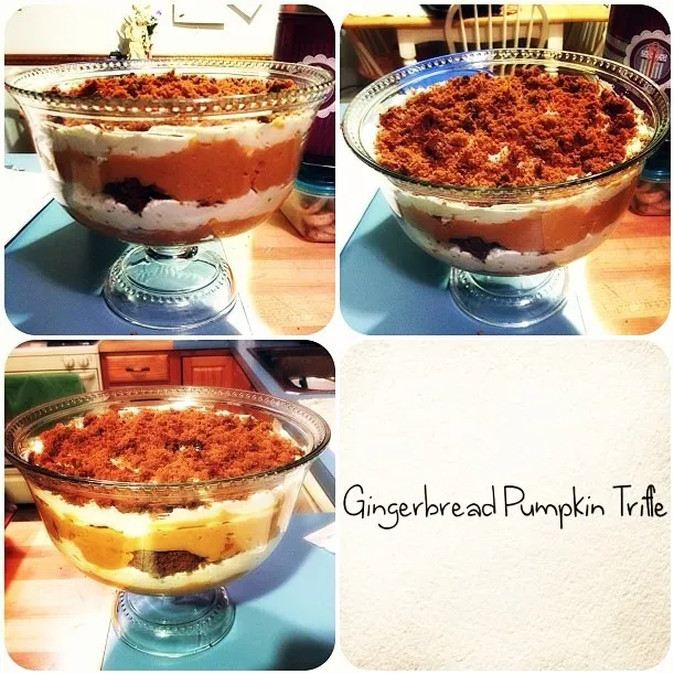 Snapdishの料理写真:Gingerbread Pumpkin Trifle|Sarah Jonesさん