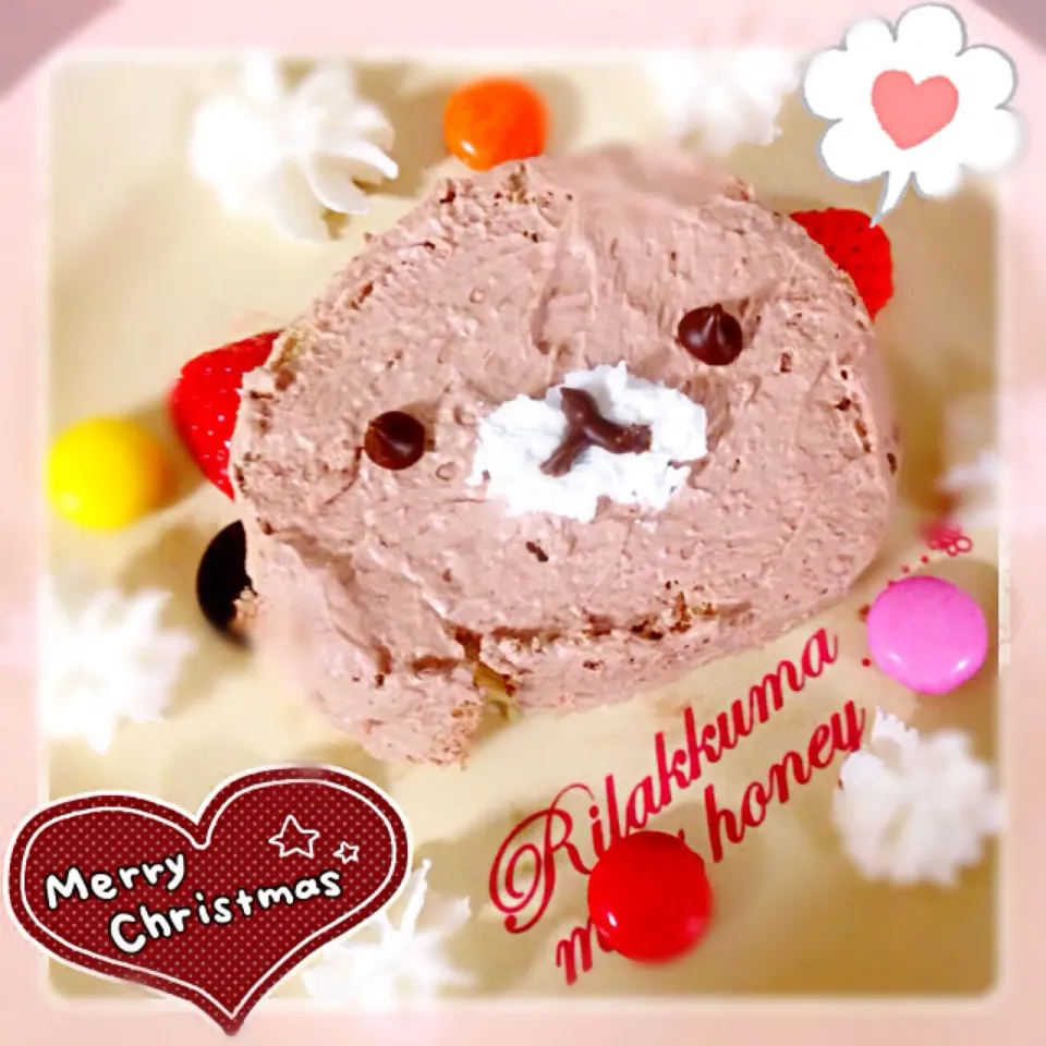 クリスマスイブケーキ？( •ॢ◡-ॢ)-♡|愛華さん