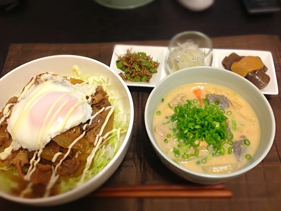 粕汁定食♡|よさく♡さん