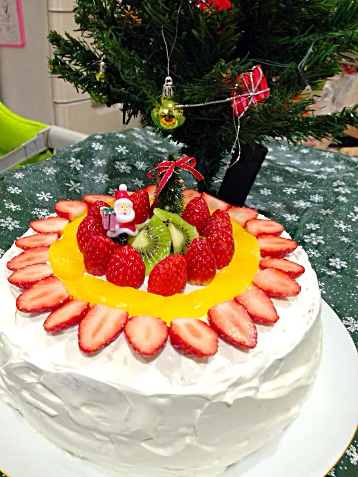 Snapdishの料理写真:クリスマスケーキ|なおさん