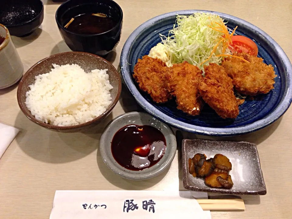 一口カツ定食(^O^)／|すかラインさん