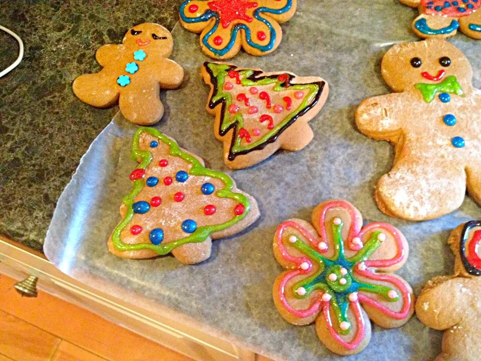 Snapdishの料理写真:Gingerbread cookies|Michele Fortunatiさん