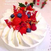 Snapdishの料理写真:Xmas☆デコレーションケーキ