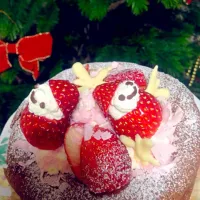 Snapdishの料理写真:クリスマスケーキ|まなみさん