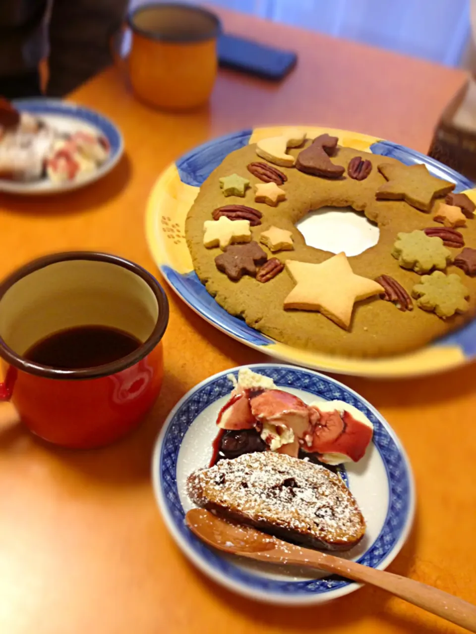 Snapdishの料理写真:♡Xmasシュトーレン＆リースクッキー♡|ちっぺさん