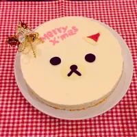 コリラックマのレアチーズケーキ( *'ω'* )