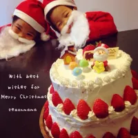 Snapdishの料理写真:With best wishes for Merry Christmas♡