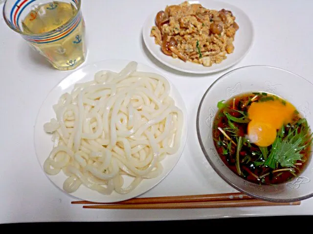 20131225　つけ麺ならぬ、つけうどん。|ひろえさん