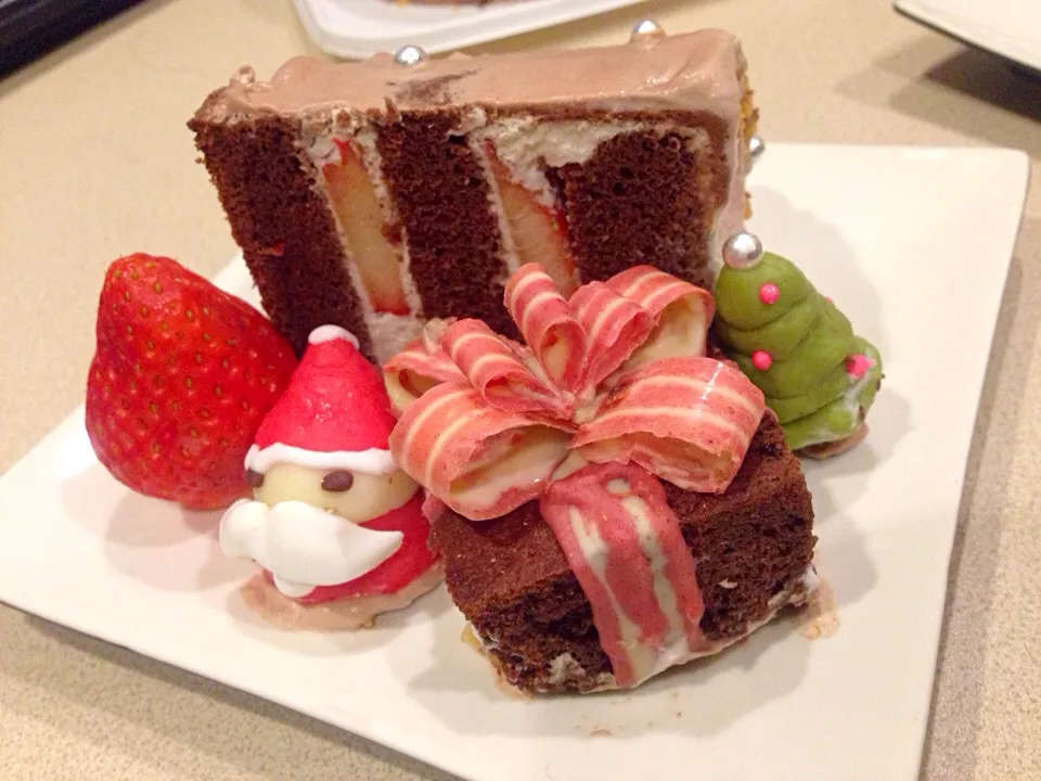 Snapdishの料理写真:クリスマスケーキ|和田歩さん