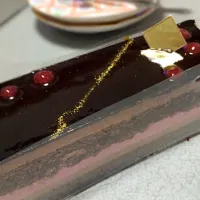 フランボワーズのガトーショコラケーキ🎂|mizukiさん