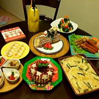 Snapdishの料理写真:クリスマスパーティー♪|なおーんさん