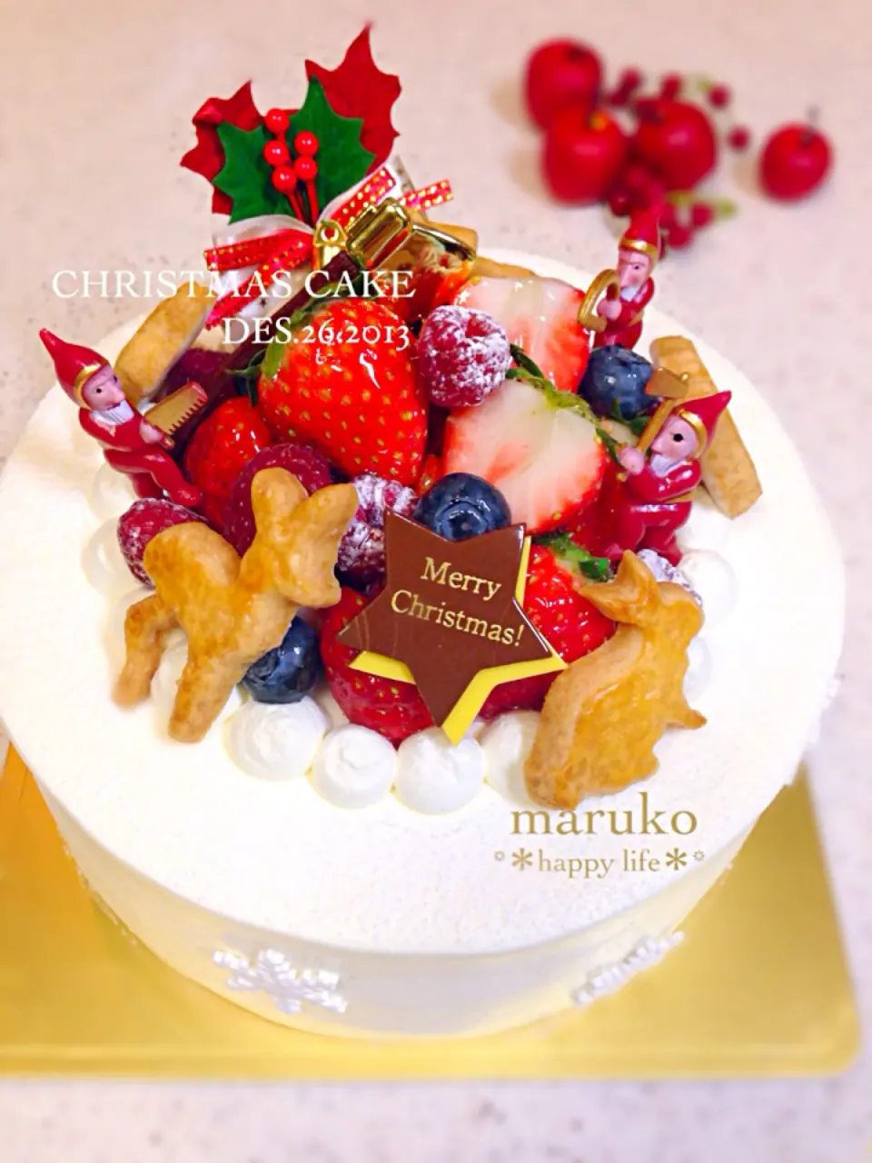 森のXmas cake☆|TAEKO ITOさん