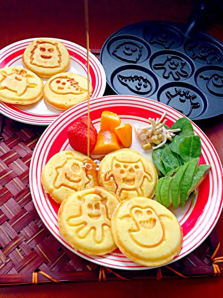 Monsters pancake👻ﾓﾝｽﾀｰｽﾞﾊﾟﾝｹｰｷ|🌈Ami🍻さん