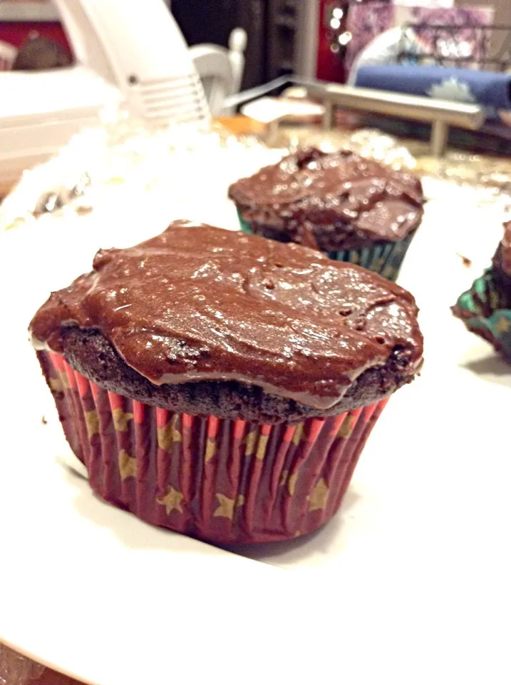 Gluten free chocolate cupcakes|Sai linさん