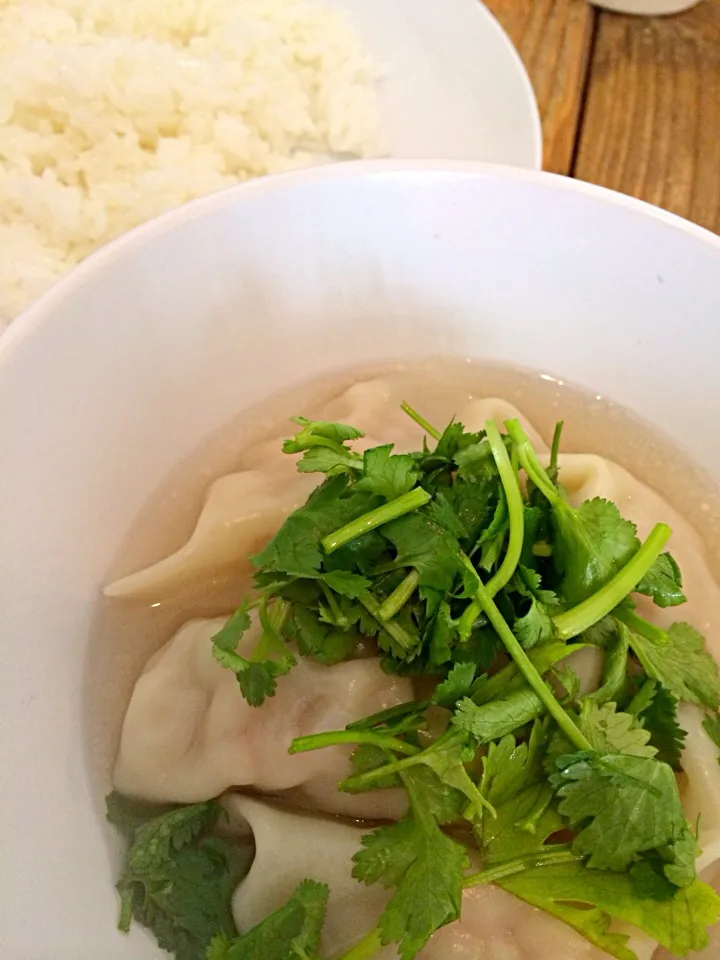 カフェの水餃子ランチ|ともこさん