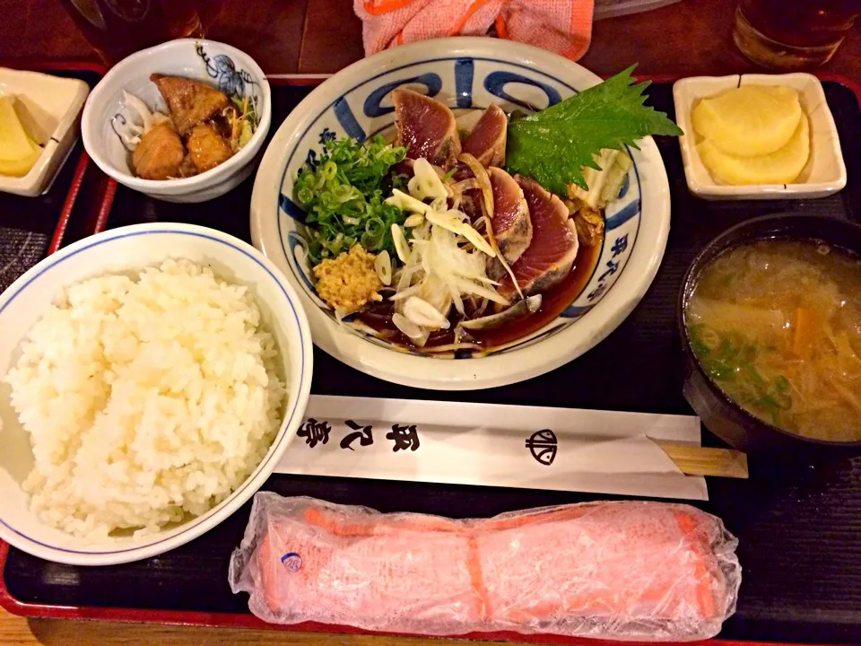 カツオのたたき定食|kazuo furutaさん