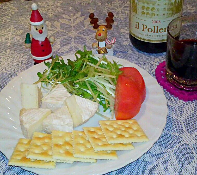 Snapdishの料理写真:イタリアの赤…  il  Pollenza。。。(*･･*)♪|ハートがポッポさん