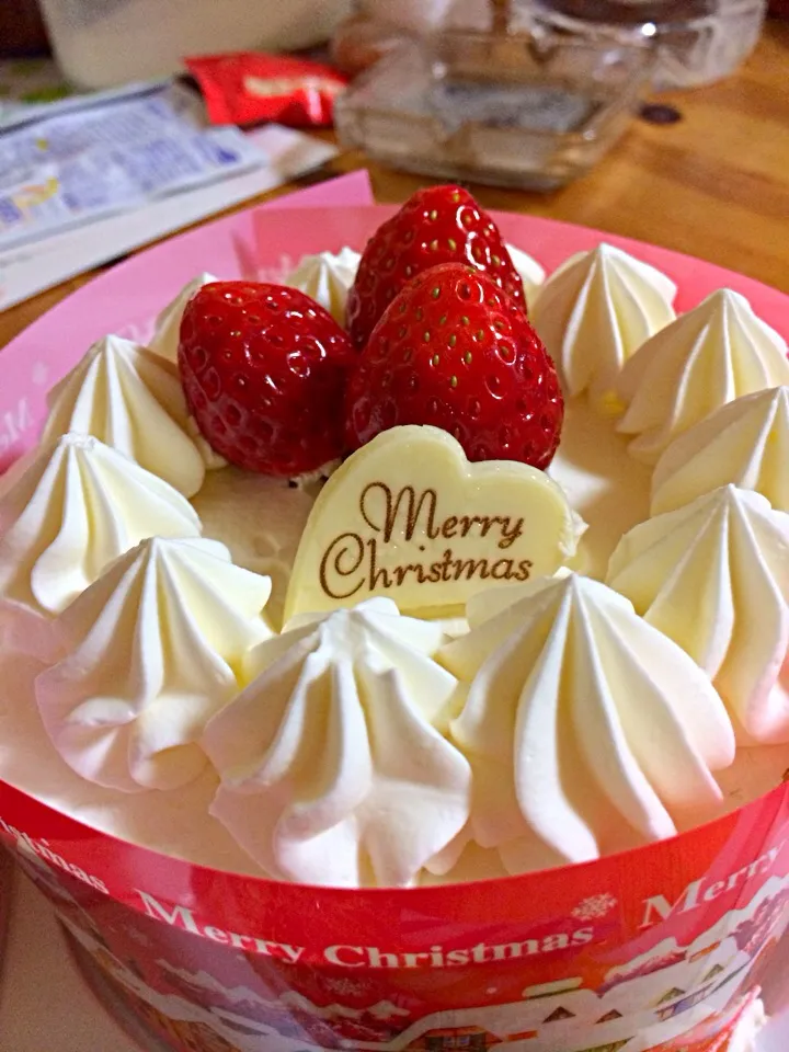 Strawberry shortcake #christmas|Melba Teresa J. Faustino-Villanuevaさん