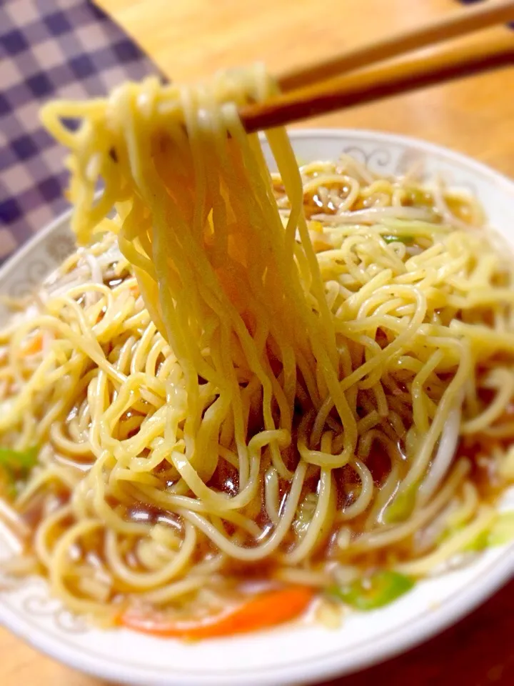 思い付きだけで作ったパスタのラーメン♪|Viciousさん