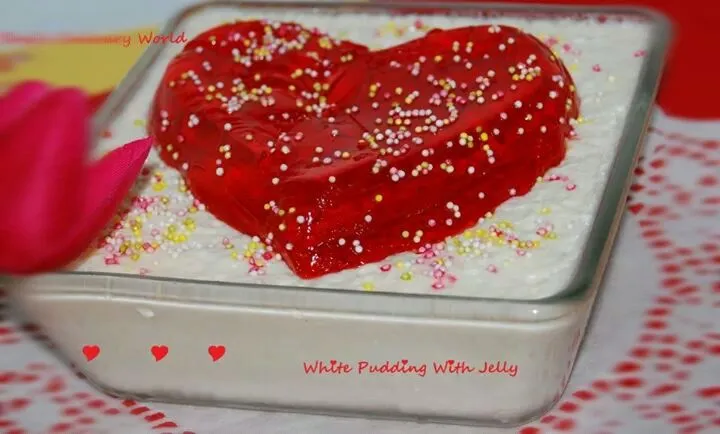 white pudding with jelly|shejinoufalさん