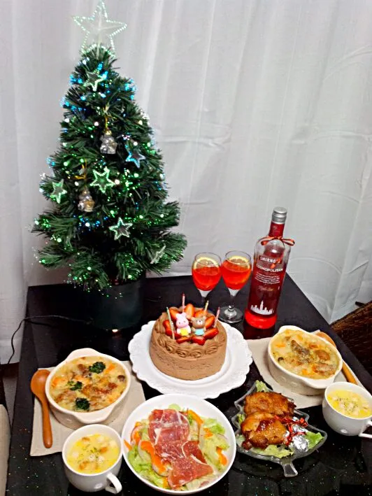 Snapdishの料理写真:クリスマスパーティー|春佳さん