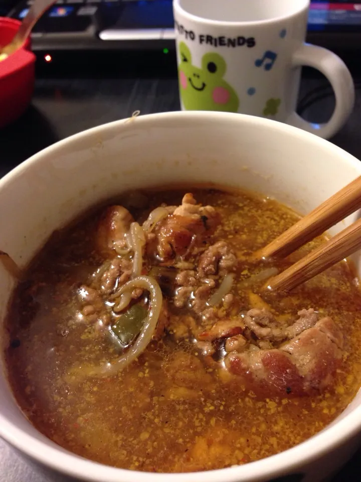 Snapdishの料理写真:味噌ラーメン麺なし|yosiさん