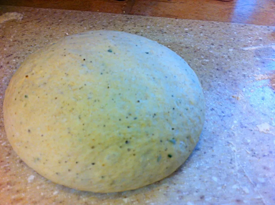 Cracked pepper and herb dough for bread|virginia frasseさん