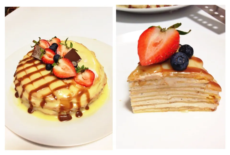 Snapdishの料理写真:gateaux crepe:x|Dicky Nguyenさん