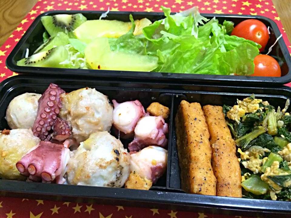 Snapdishの料理写真:まだまだ仕事なので弁当|wildcat山猫さん