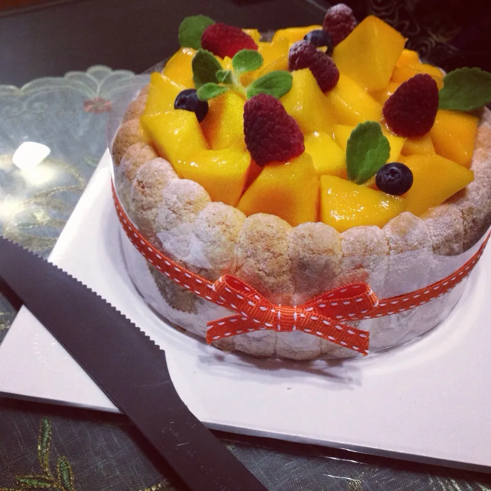 Mango cake|hurul | 후룰さん