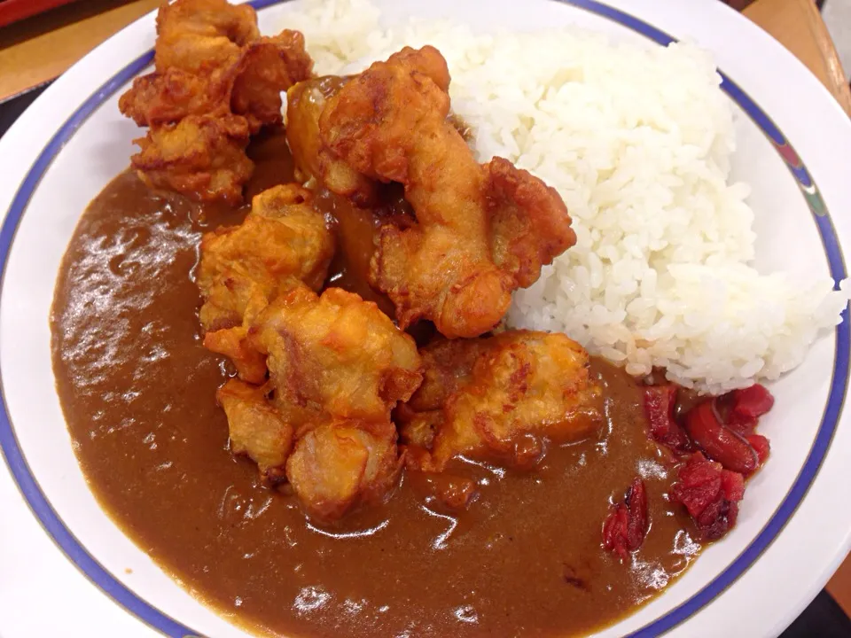 東名高速・中井食堂  鳥から揚げカレー🍛|ゆうじ.さん