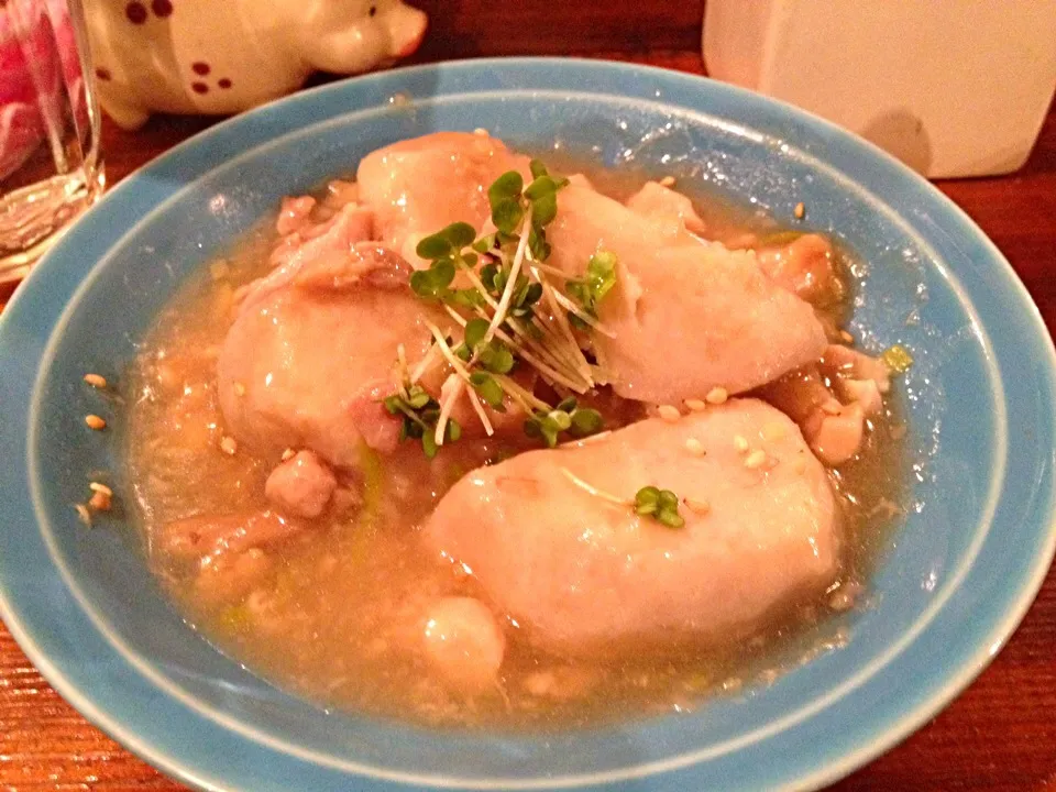 八つ頭の鷄そぼろあんかけ|マユマユさん