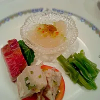 Snapdishの料理写真:冷菜4種|yochiwoさん