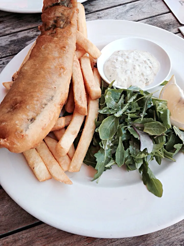 Fish and chips|Navapat Inmelbourneさん