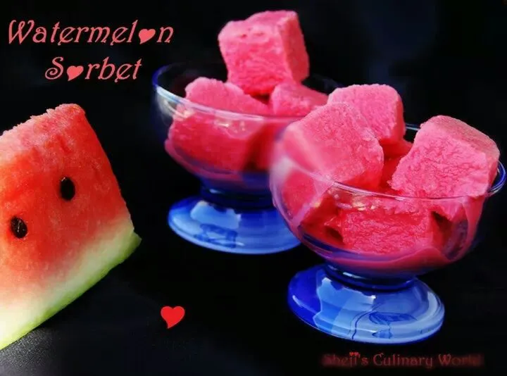 watermelon sorbet|shejinoufalさん