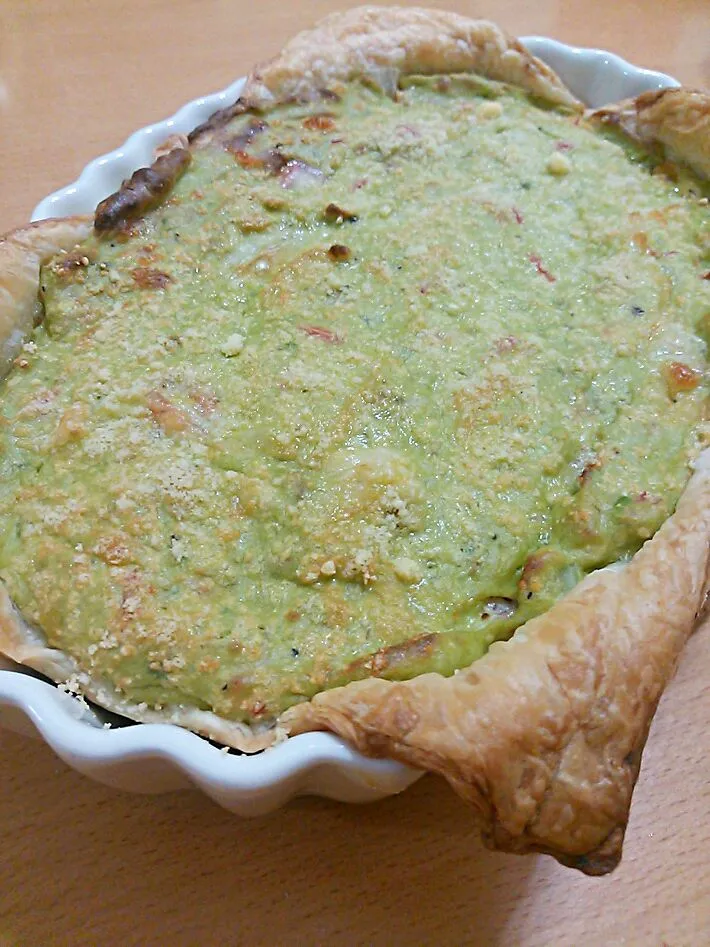 Yuka NakataさんのQuiche Avocado アボカドのキッシュ　大好きなアボカドとキッシュが合体したお料理に出会えて幸せいっぱいお腹いっぱいです(≧∀≦)|Kayo Matsudaさん