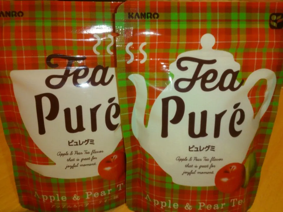 キャンペーンでもらった限定のピュレグミ
A pple＆Peartea味|てんのすけさん