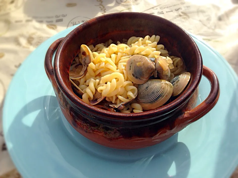 Pasta with Cockles in Beer|kipper's kitchenさん