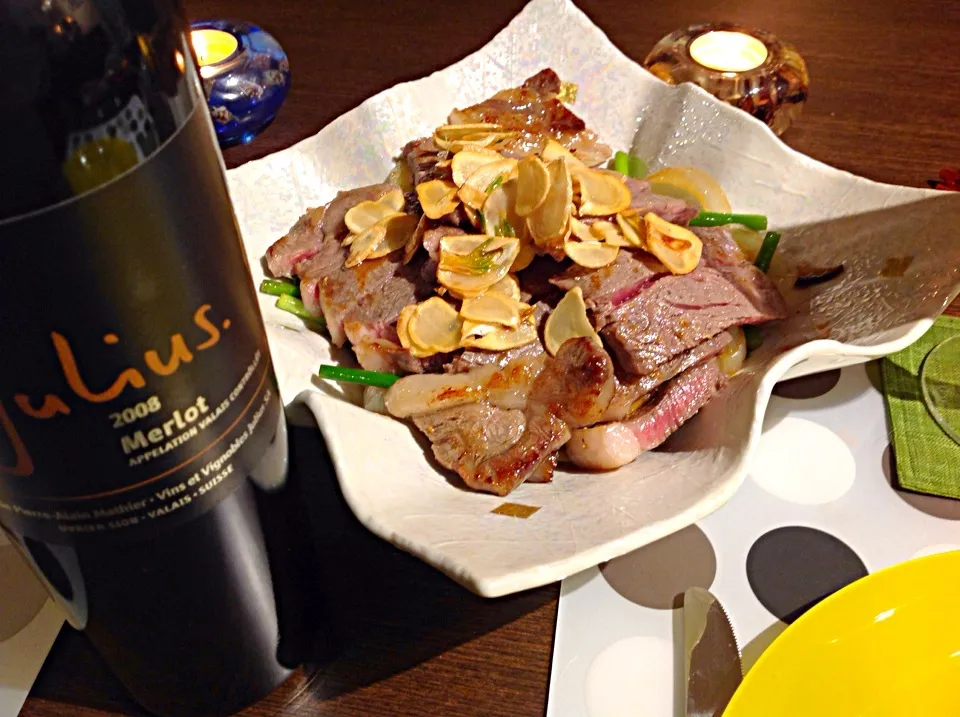 Christmas Meal with Red Wine|Arlene Nuguid Hau'oliさん