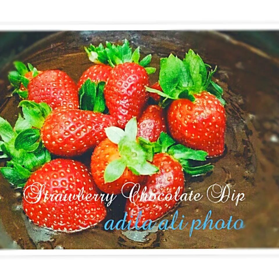 strawberry dip chocolatte|Noradila Ali Hanafiahさん