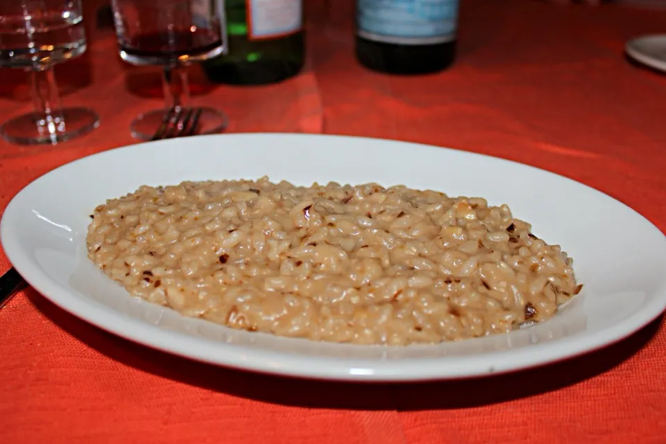 Risotto radicchio e noci🎄|Sara Derudiさん