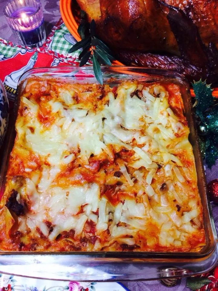 Snapdishの料理写真:Lasagna|marivic okumaさん