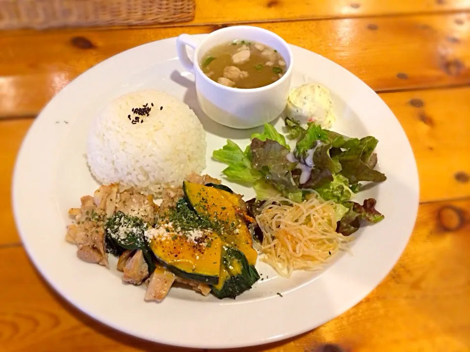 グリルチキンとほうれん草とかぼちゃのチーズ焼き|島田 美咲さん