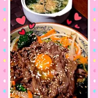 丼ものにしました☆|石田聡子さん