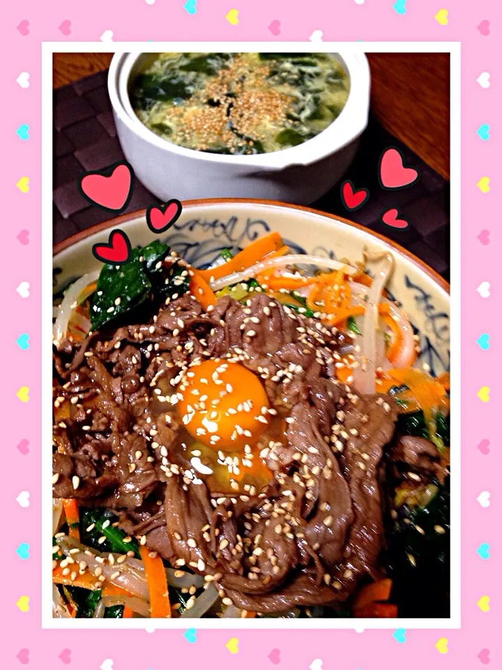 Snapdishの料理写真:丼ものにしました☆|石田聡子さん