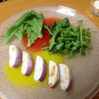 Snapdishの料理写真:取れたて野菜サラダ|ゆきんこ:):)さん