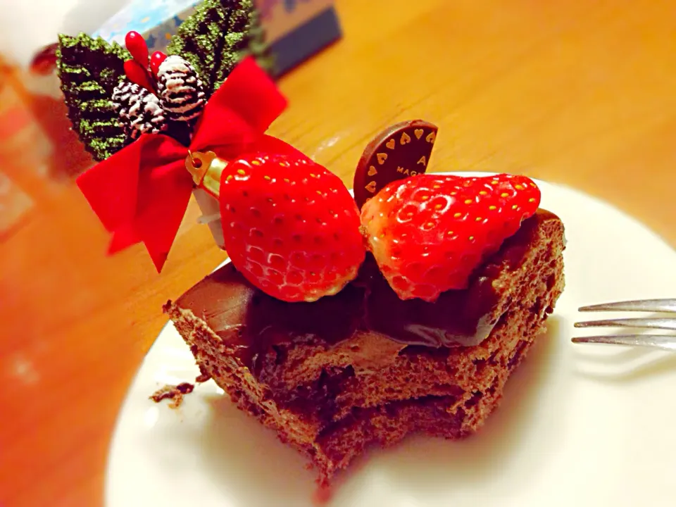 Snapdishの料理写真:クリスマスケーキ|ちゃむさん