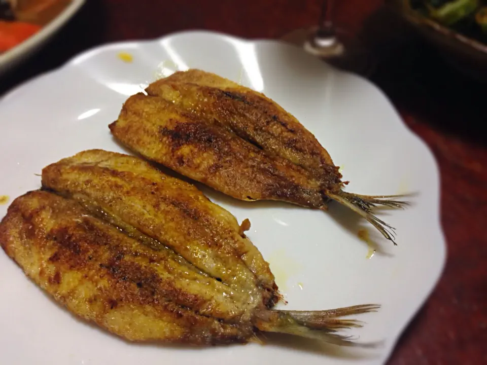 鰯のカレー粉焼き|ななさん