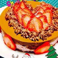 Snapdishの料理写真:クリスマスケーキ|ここさん