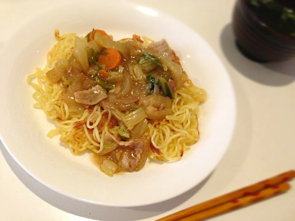 あんかけ焼きそば|びびさん